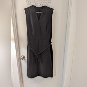 Ann Taylor Classic Black Midi Dress